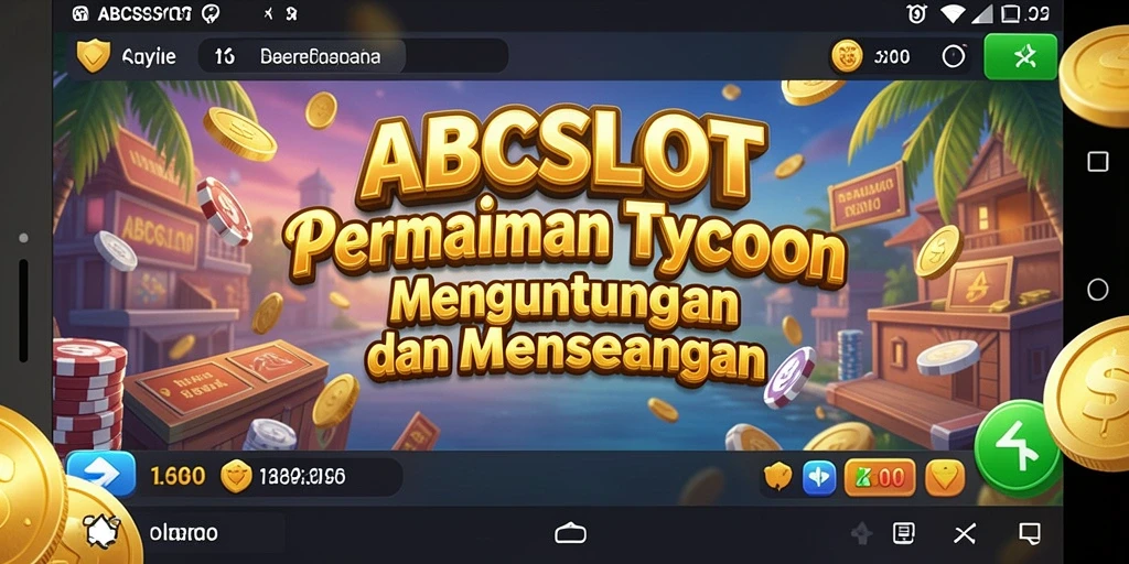 Tampilan gameplay menarik ABCSLOT dalam dunia Tycoon.