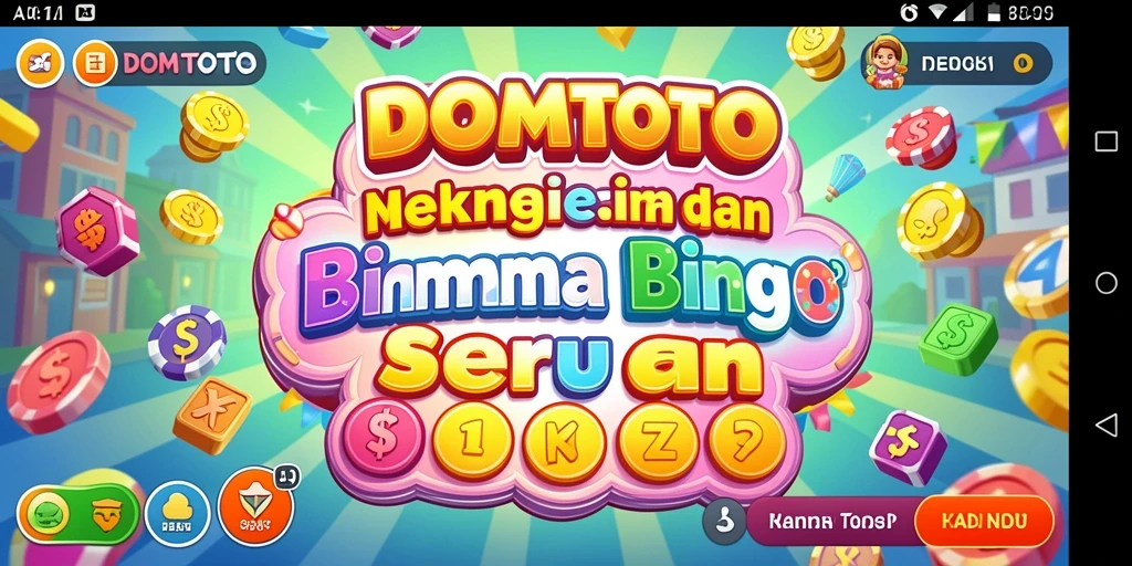Tampilan gameplay <strong>DOMTOTO</strong> yang seru dan interaktif dalam permainan Bingo.