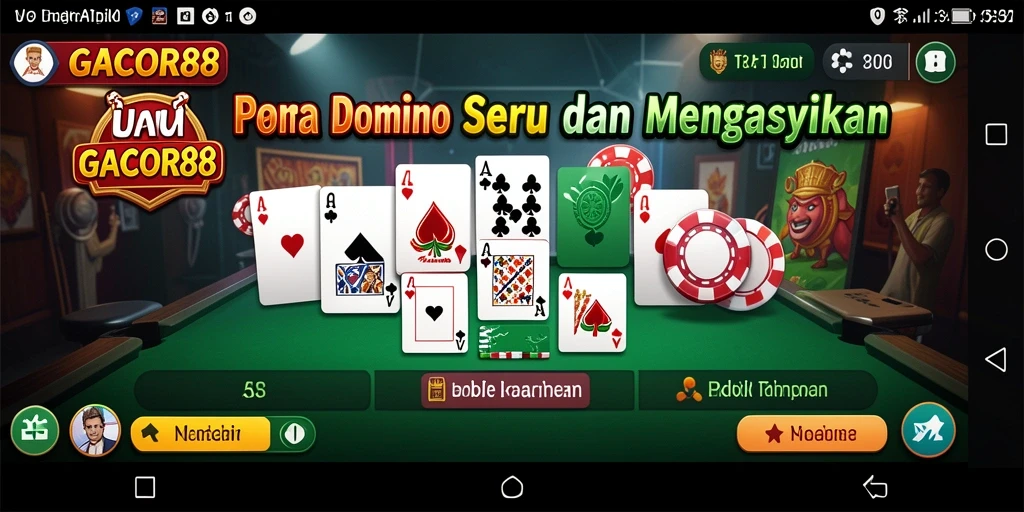 Screenshot menampilkan gameplay seru dari GACOR88 dengan desain yang menarik.