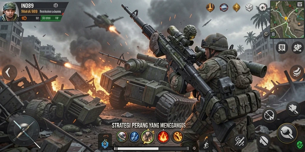 Tampilan gameplay IND89 yang strategis dan mendebarkan.