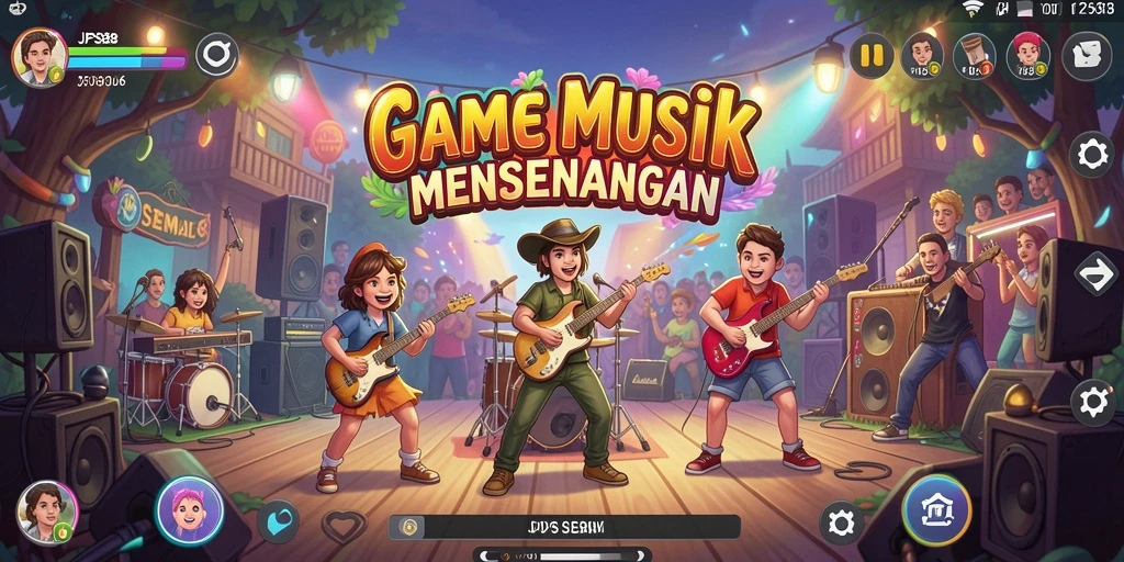 Tampilan gameplay JPS88 yang menarik dengan berbagai pilihan lagu.