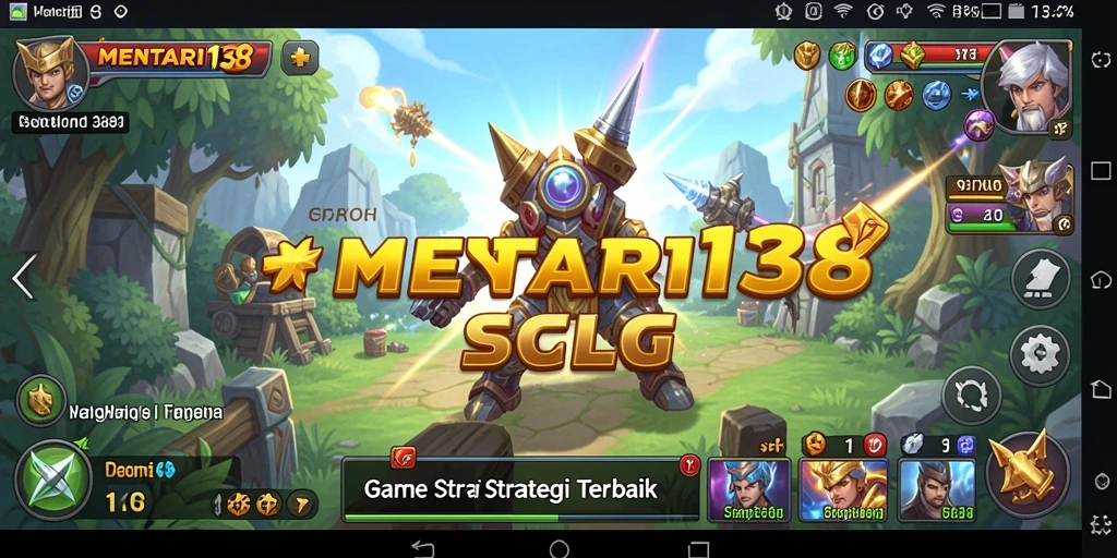 Tampilan gameplay seru dari MENTARI138 dalam aksi strategi.