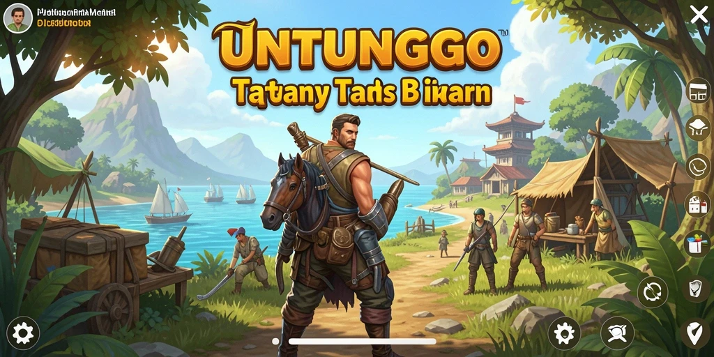 Gameplay UNTUNGGO yang menawarkan kebebasan petualangan tanpa batas.